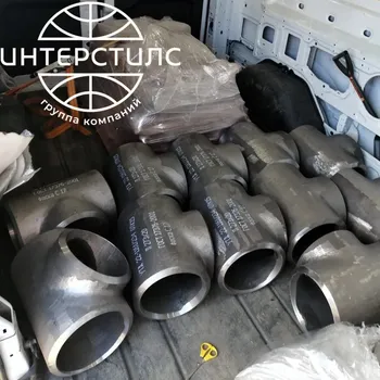 Стальной тройник равнопроходной 76 мм 10 мм 09Г2С ГОСТ 17376-2001 купить в Херсоне